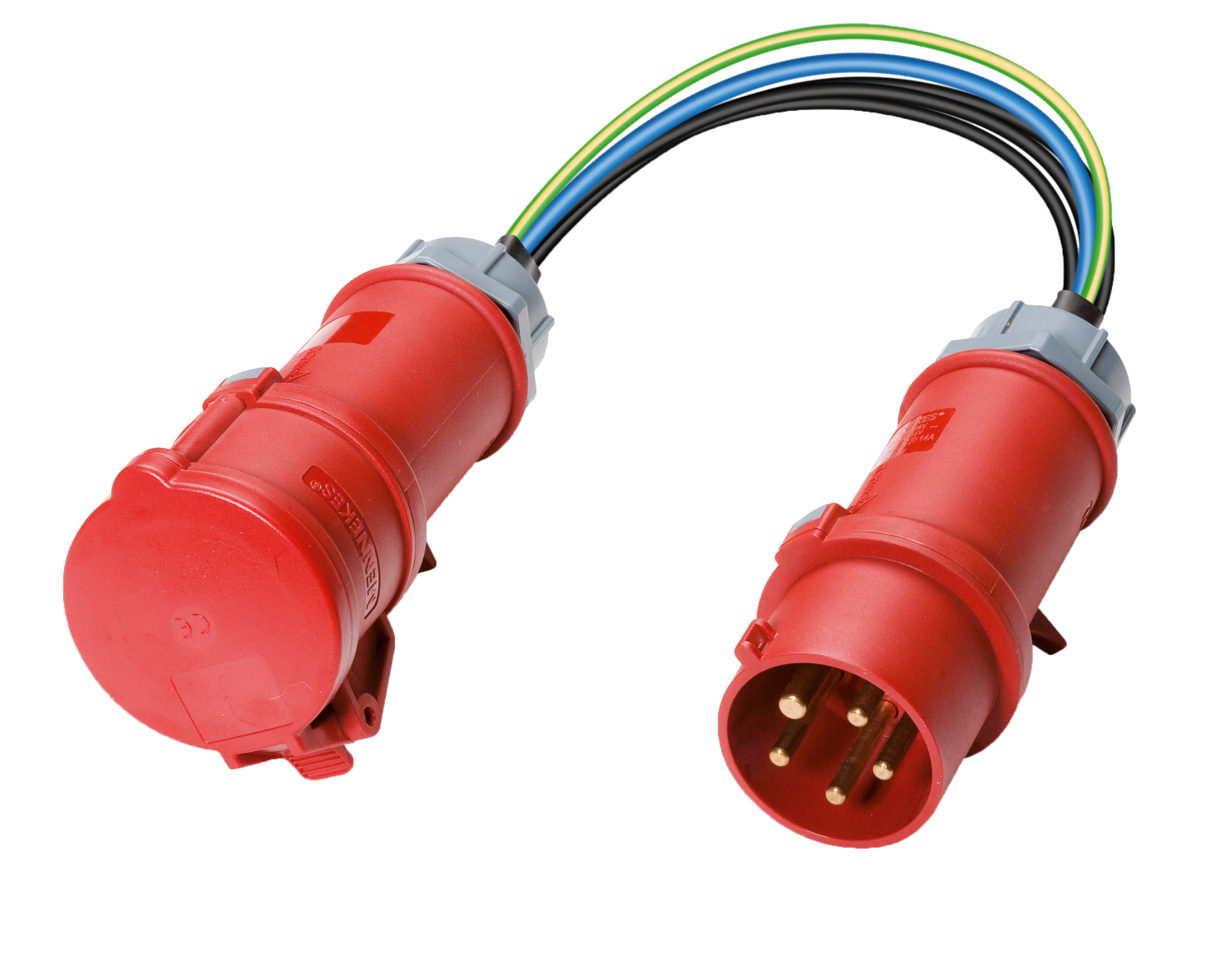 Meetadapter driefase 16A CEE 5-polig (actief) CM 9, 9-1, 9-2