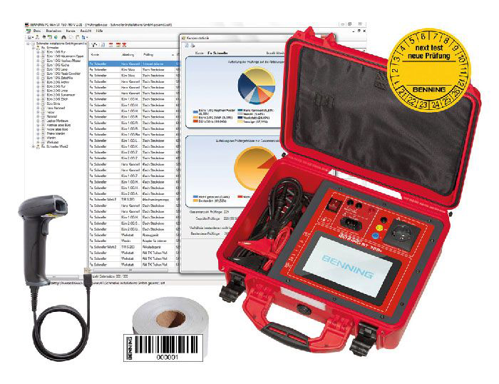 ST 755+ Apparatentester Set