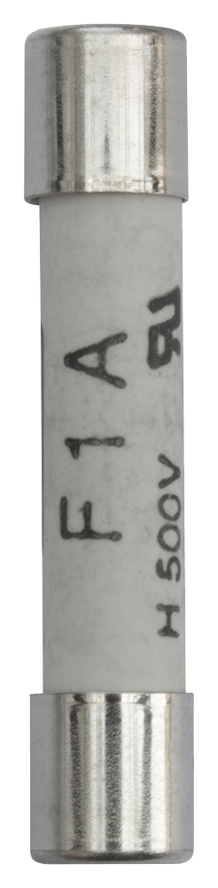 Zekering 1A t.b.v. MM 2, 3 (1 stuks)