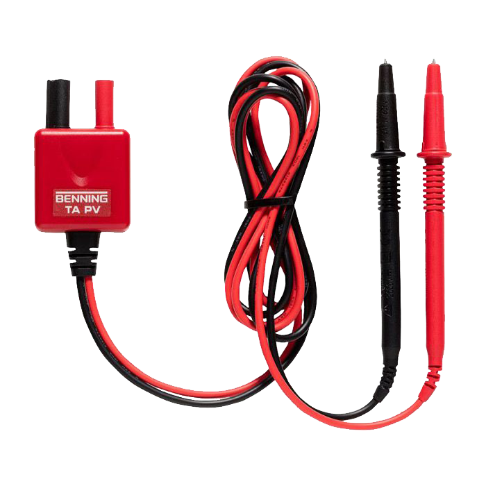 BENNING TA 4 PV Meetadapter 4mm CAT III, 1000V t.b.v. MM-10 PV, CM 10-PV