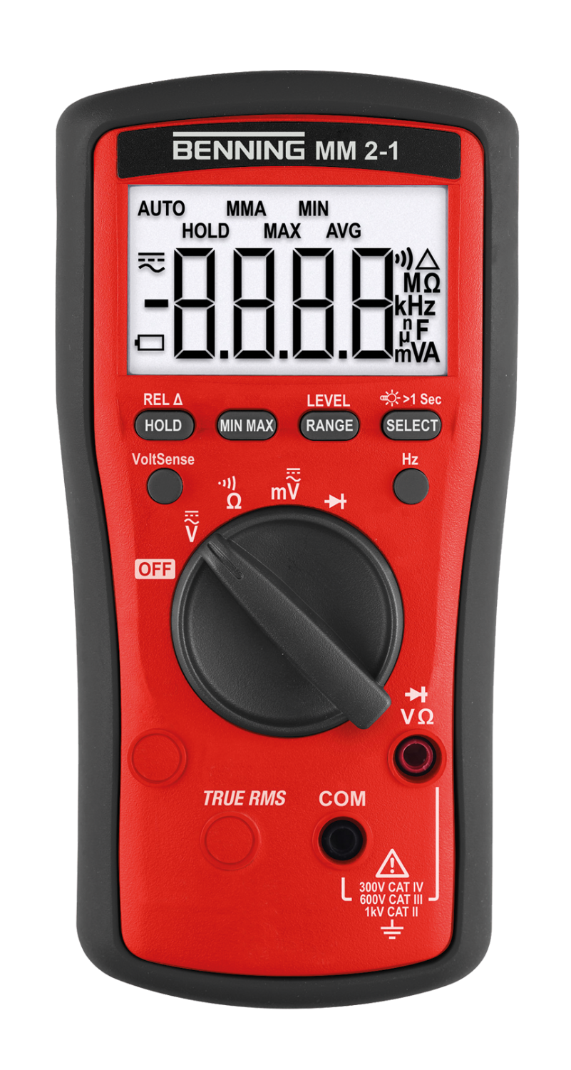 MM 2-1 Digitale Multimeter TRUE RMS