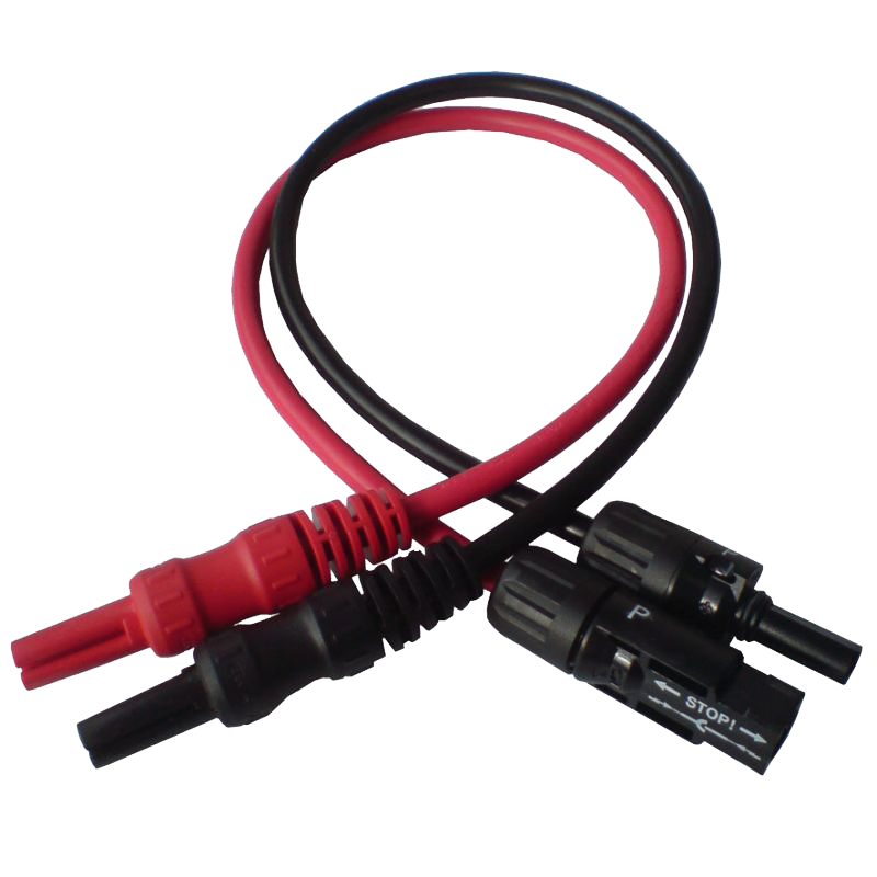 Meetsnoerenset t.b.v. PV 1-1+, PV 2 met MC 4 aansluiting, 2-delig