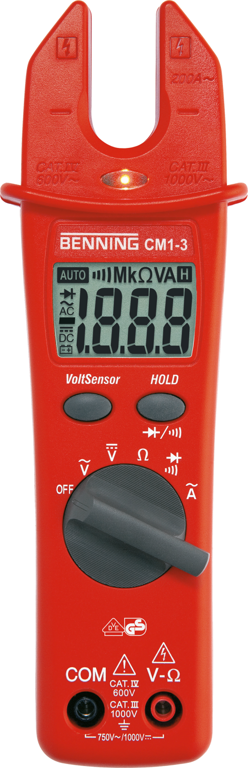 CM 1-3 Digitale Stroomtang-Multimeter